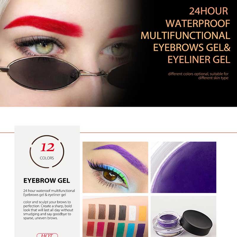 Private Label Super Waterproof Eyebrow Cream
